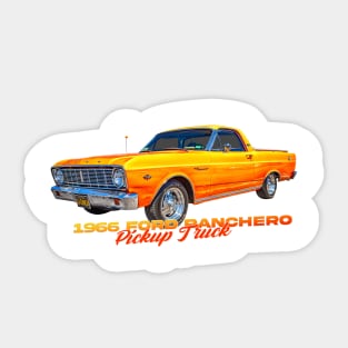 1966 Ford Ranchero Pickup Truck Sticker